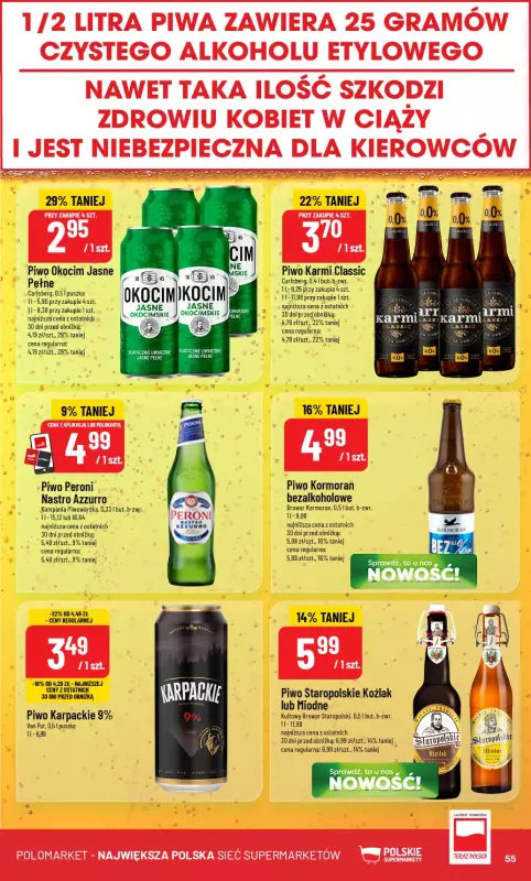 POLOmarket - gazetka promocyjna Gazetka od środy 10.09 do wtorku 16.09 - strona 55