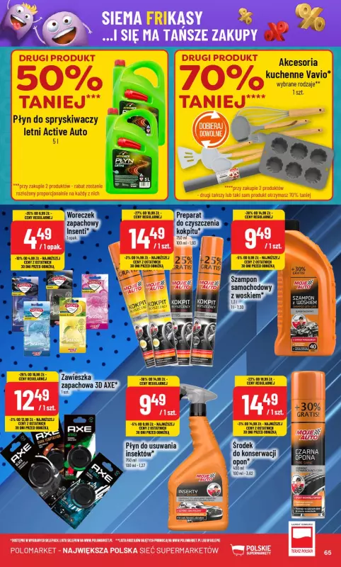 POLOmarket - gazetka promocyjna Gazetka od środy 10.09 do wtorku 16.09 - strona 65