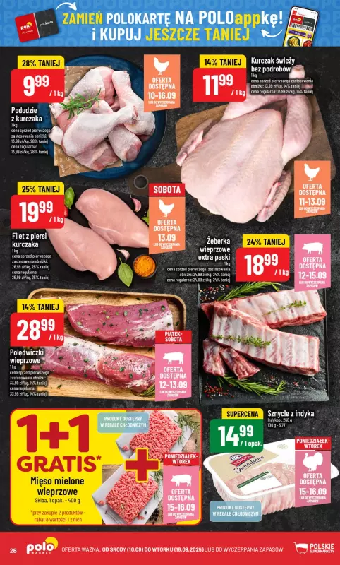 POLOmarket - gazetka promocyjna Gazetka od środy 10.09 do wtorku 16.09 - strona 28