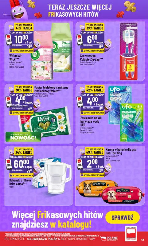 POLOmarket - gazetka promocyjna Gazetka od środy 10.09 do wtorku 16.09 - strona 61