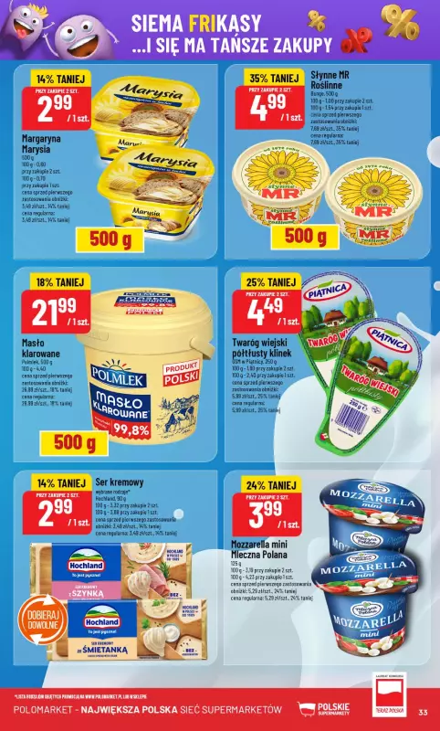 POLOmarket - gazetka promocyjna Gazetka od środy 10.09 do wtorku 16.09 - strona 33