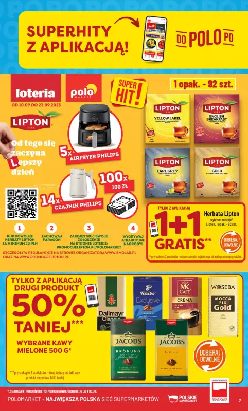 POLOmarket - gazetka promocyjna Gazetka od środy 10.09 do wtorku 16.09 - strona 7