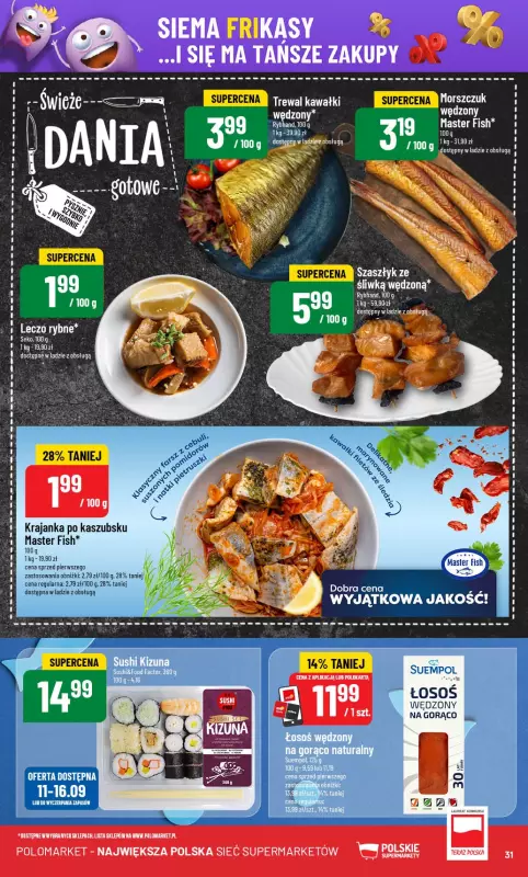 POLOmarket - gazetka promocyjna Gazetka od środy 10.09 do wtorku 16.09 - strona 31
