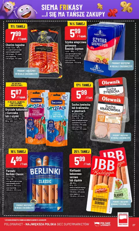 POLOmarket - gazetka promocyjna Gazetka od środy 10.09 do wtorku 16.09 - strona 27