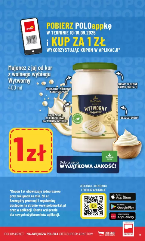POLOmarket - gazetka promocyjna Gazetka od środy 10.09 do wtorku 16.09 - strona 11