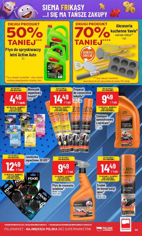 POLOmarket - gazetka promocyjna Gazetka od środy 10.09 do wtorku 16.09 - strona 65