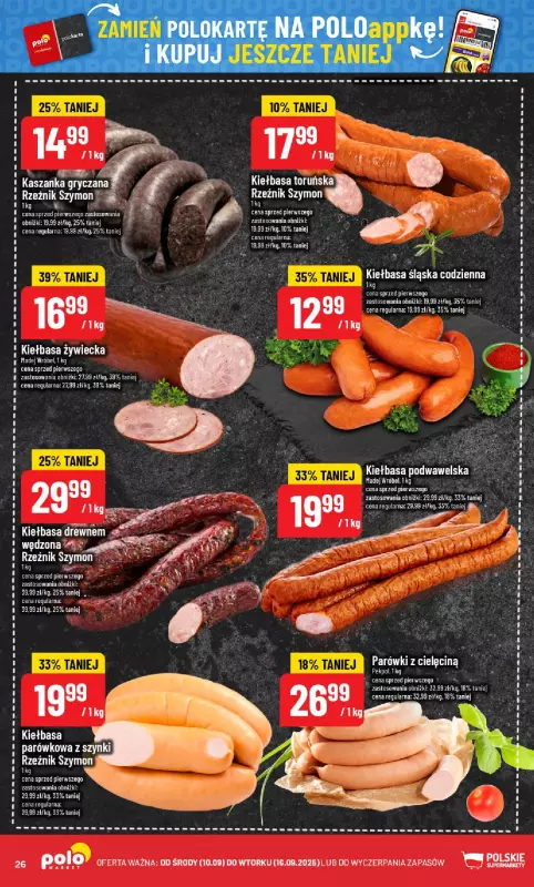 POLOmarket - gazetka promocyjna Gazetka od środy 10.09 do wtorku 16.09 - strona 26