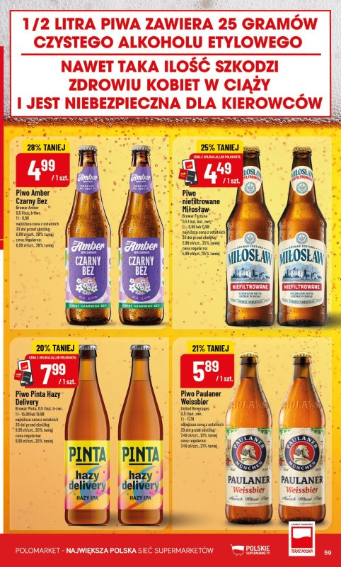 POLOmarket - gazetka promocyjna Gazetka od środy 17.09 do wtorku 23.09 - strona 59