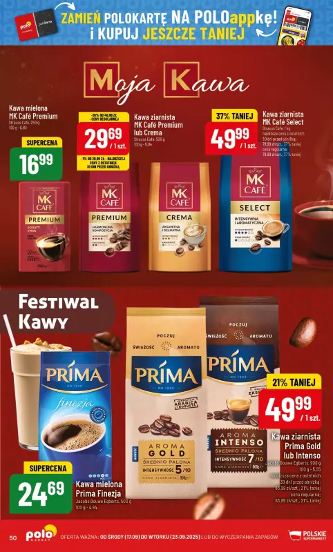 POLOmarket - gazetka promocyjna Gazetka od środy 17.09 do wtorku 23.09 - strona 50