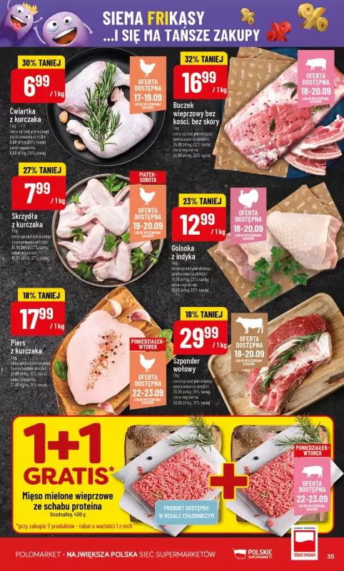 POLOmarket - gazetka promocyjna Gazetka od środy 17.09 do wtorku 23.09 - strona 35