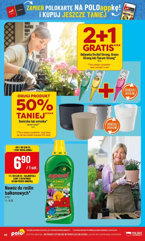 POLOmarket - gazetka promocyjna Gazetka od środy 17.09 do wtorku 23.09 - strona 66