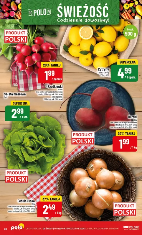 POLOmarket - gazetka promocyjna Gazetka od środy 17.09 do wtorku 23.09 - strona 28