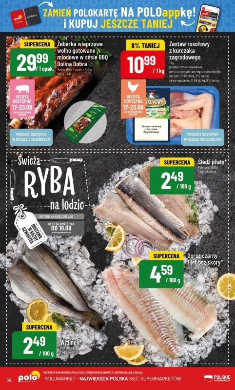 POLOmarket - gazetka promocyjna Gazetka od środy 17.09 do wtorku 23.09 - strona 36