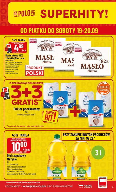 POLOmarket - gazetka promocyjna Gazetka od środy 17.09 do wtorku 23.09 - strona 9