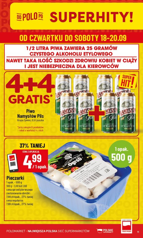 POLOmarket - gazetka promocyjna Gazetka od środy 17.09 do wtorku 23.09 - strona 11