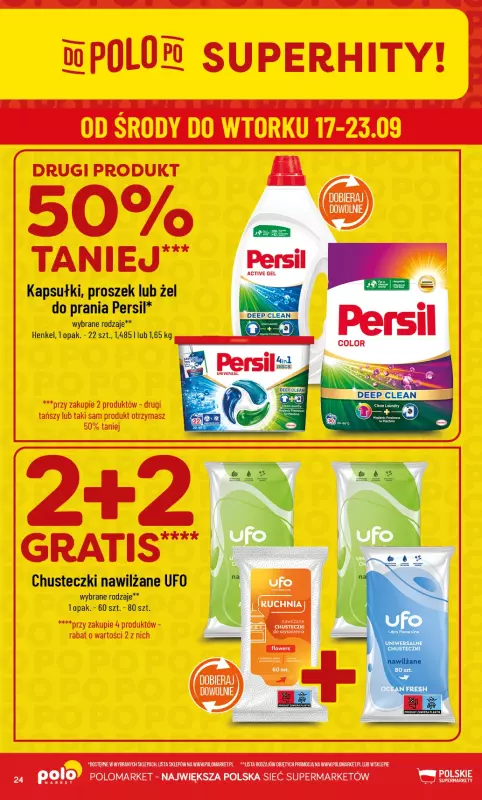 POLOmarket - gazetka promocyjna Gazetka od środy 17.09 do wtorku 23.09 - strona 24