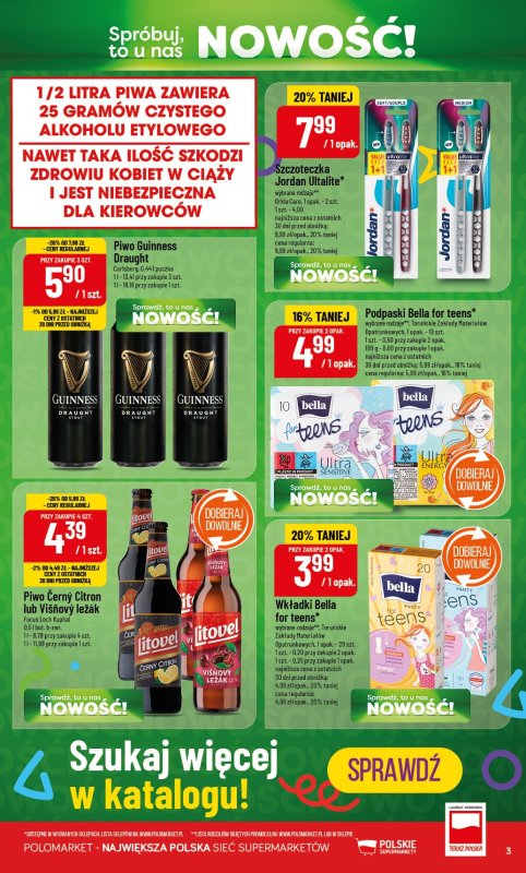 POLOmarket - gazetka promocyjna Gazetka od środy 17.09 do wtorku 23.09 - strona 3