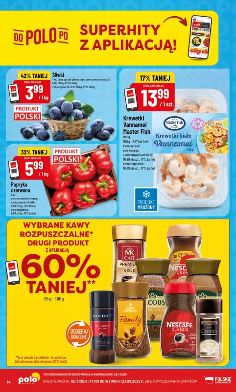 POLOmarket - gazetka promocyjna Gazetka od środy 17.09 do wtorku 23.09 - strona 14