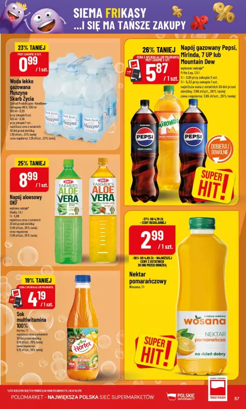 POLOmarket - gazetka promocyjna Gazetka od środy 17.09 do wtorku 23.09 - strona 57