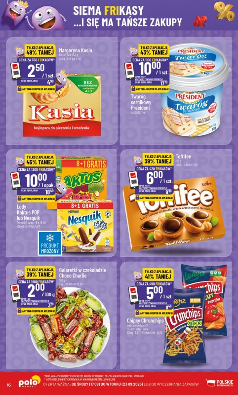 POLOmarket - gazetka promocyjna Gazetka od środy 17.09 do wtorku 23.09 - strona 16