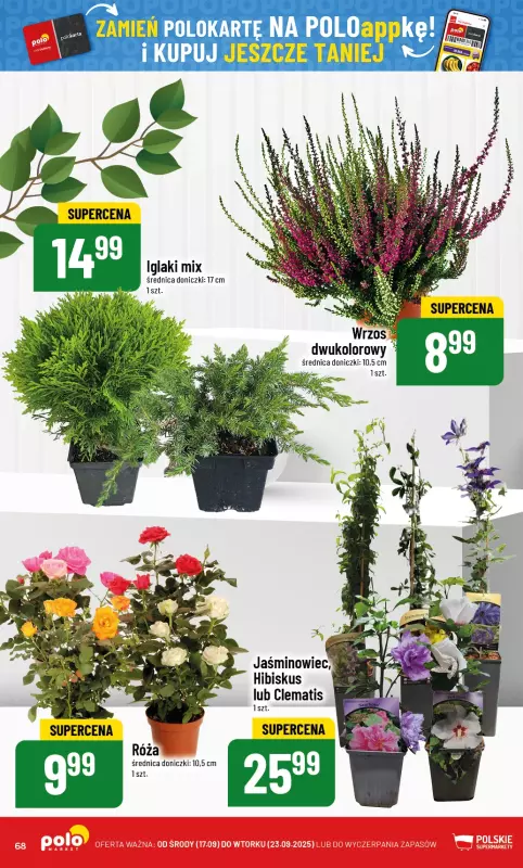POLOmarket - gazetka promocyjna Gazetka od środy 17.09 do wtorku 23.09 - strona 68