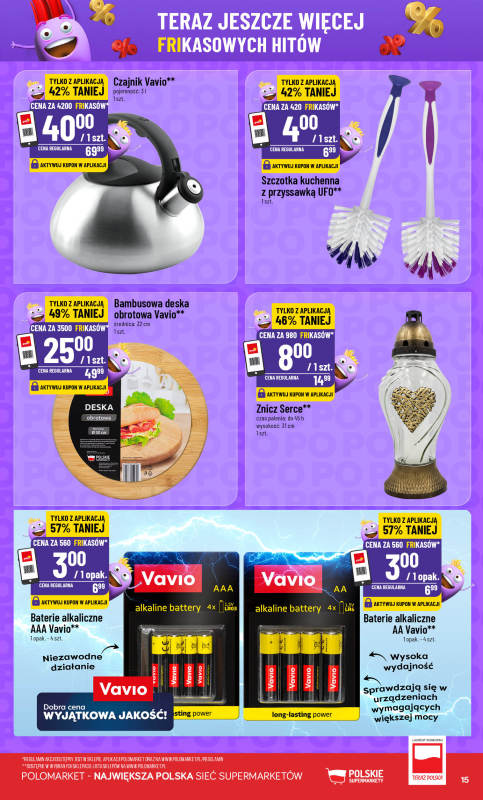 POLOmarket - gazetka promocyjna Frikasowy Katalog od środy 17.09 do wtorku 23.09 - strona 15