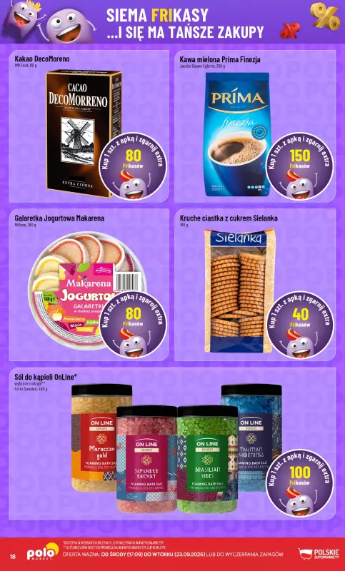 POLOmarket - gazetka promocyjna Frikasowy Katalog od środy 17.09 do wtorku 23.09 - strona 18