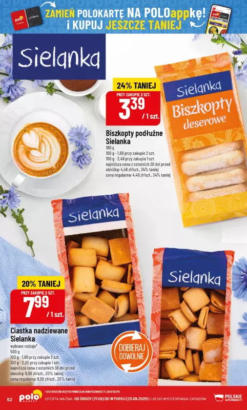 POLOmarket - gazetka promocyjna Gazetka od środy 17.09 do wtorku 23.09 - strona 52