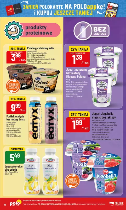 POLOmarket - gazetka promocyjna Gazetka od środy 17.09 do wtorku 23.09 - strona 38