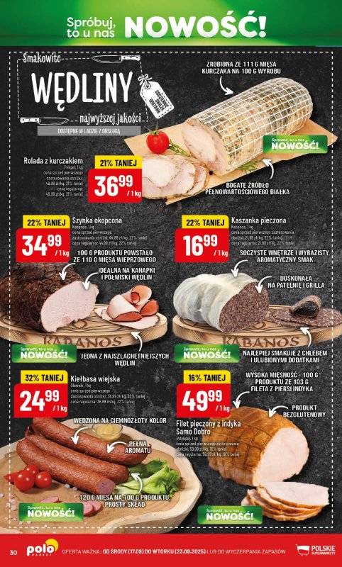 POLOmarket - gazetka promocyjna Gazetka od środy 17.09 do wtorku 23.09 - strona 30