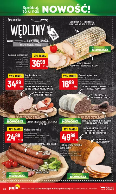POLOmarket - gazetka promocyjna Gazetka od środy 17.09 do wtorku 23.09 - strona 30