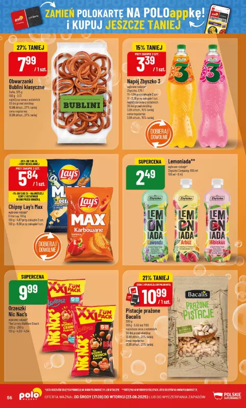 POLOmarket - gazetka promocyjna Gazetka od środy 17.09 do wtorku 23.09 - strona 56