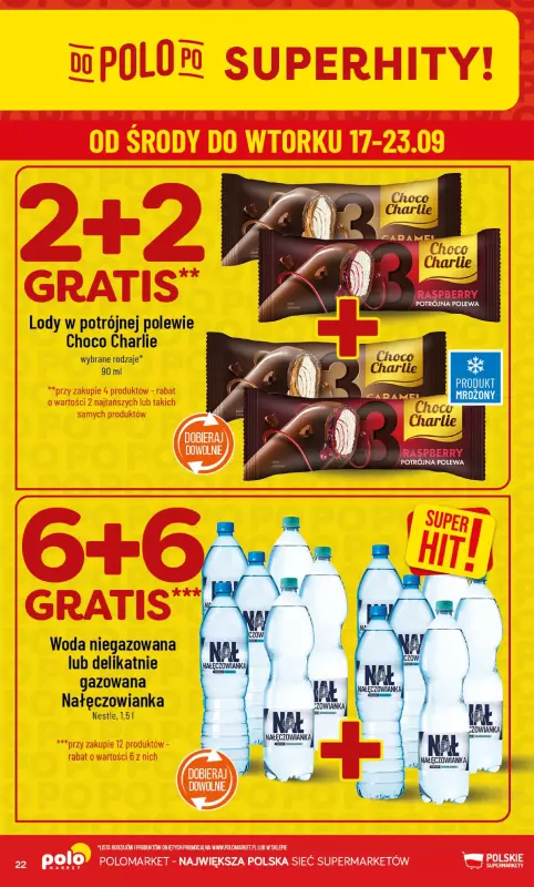 POLOmarket - gazetka promocyjna Gazetka od środy 17.09 do wtorku 23.09 - strona 22
