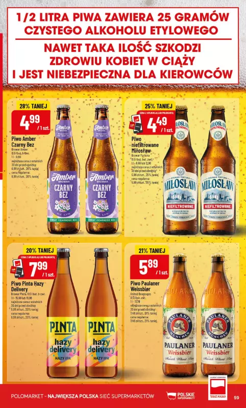POLOmarket - gazetka promocyjna Gazetka od środy 17.09 do wtorku 23.09 - strona 59