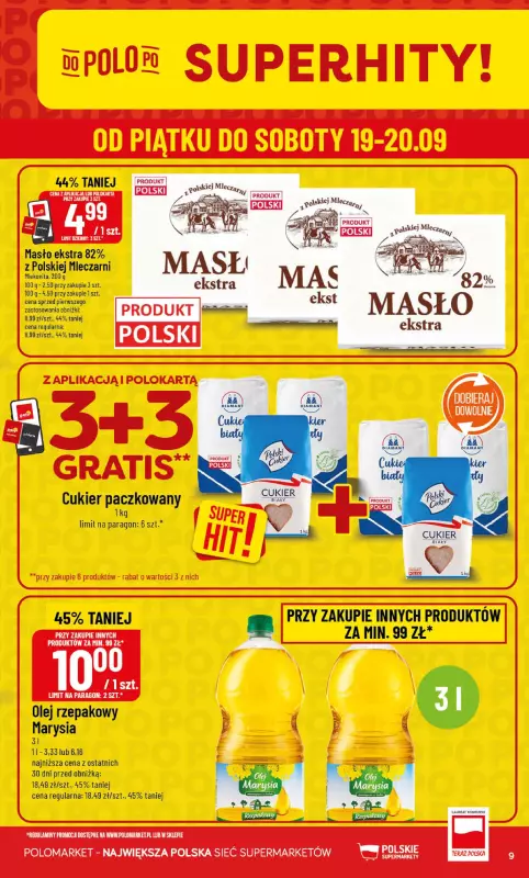 POLOmarket - gazetka promocyjna Gazetka od środy 17.09 do wtorku 23.09 - strona 9