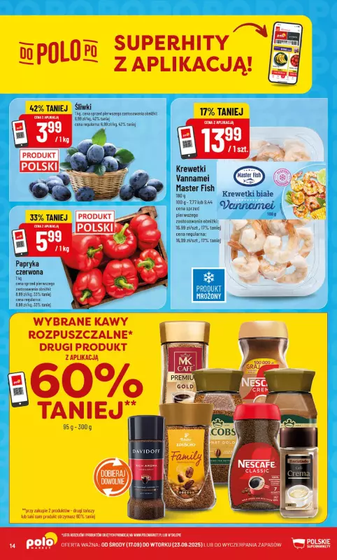 POLOmarket - gazetka promocyjna Gazetka od środy 17.09 do wtorku 23.09 - strona 14
