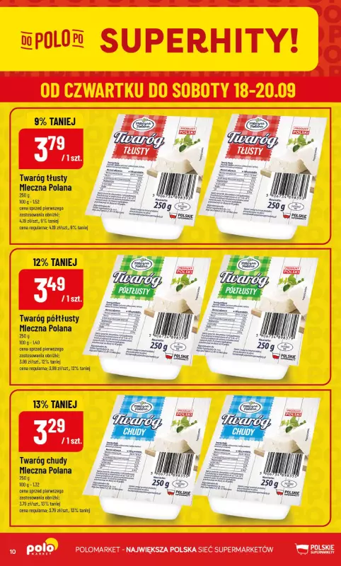 POLOmarket - gazetka promocyjna Gazetka od środy 17.09 do wtorku 23.09 - strona 10