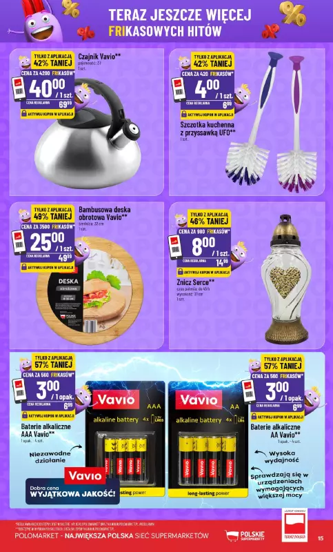 POLOmarket - gazetka promocyjna Frikasowy Katalog od środy 17.09 do wtorku 23.09 - strona 15