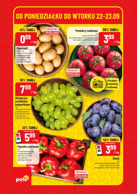 POLOmarket - gazetka promocyjna Super hity od poniedziałku 22.09 do wtorku 23.09 - strona 2