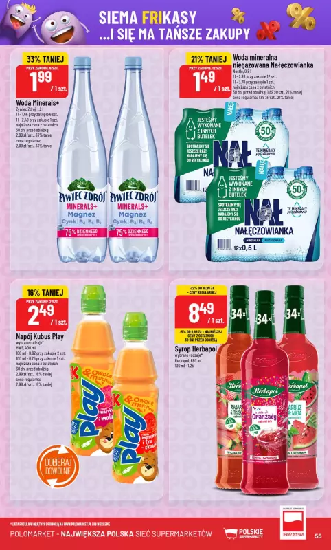 POLOmarket - gazetka promocyjna Gazetka od środy 24.09 do wtorku 30.09 - strona 55