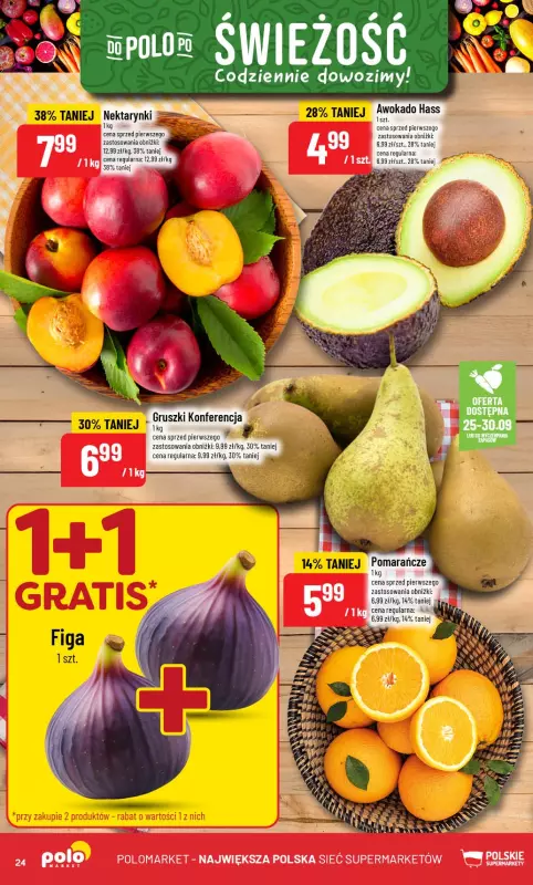 POLOmarket - gazetka promocyjna Gazetka od środy 24.09 do wtorku 30.09 - strona 24