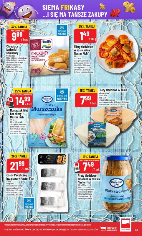 POLOmarket - gazetka promocyjna Gazetka od środy 24.09 do wtorku 30.09 - strona 35