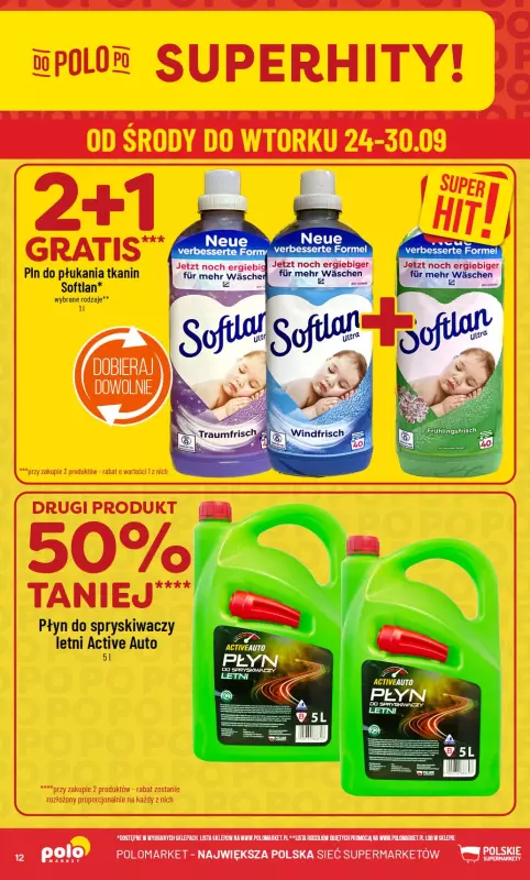 POLOmarket - gazetka promocyjna Gazetka od środy 24.09 do wtorku 30.09 - strona 12