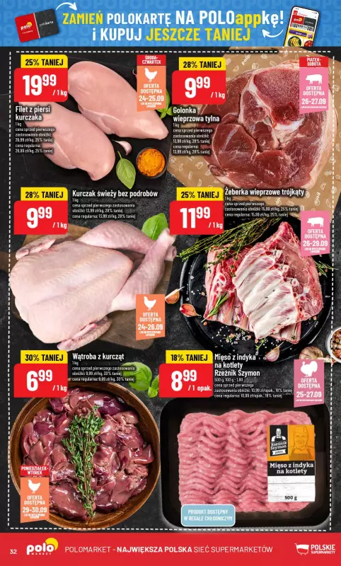 POLOmarket - gazetka promocyjna Gazetka od środy 24.09 do wtorku 30.09 - strona 32