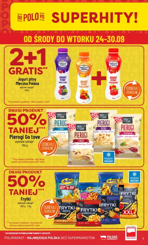 POLOmarket - gazetka promocyjna Gazetka od środy 24.09 do wtorku 30.09 - strona 7