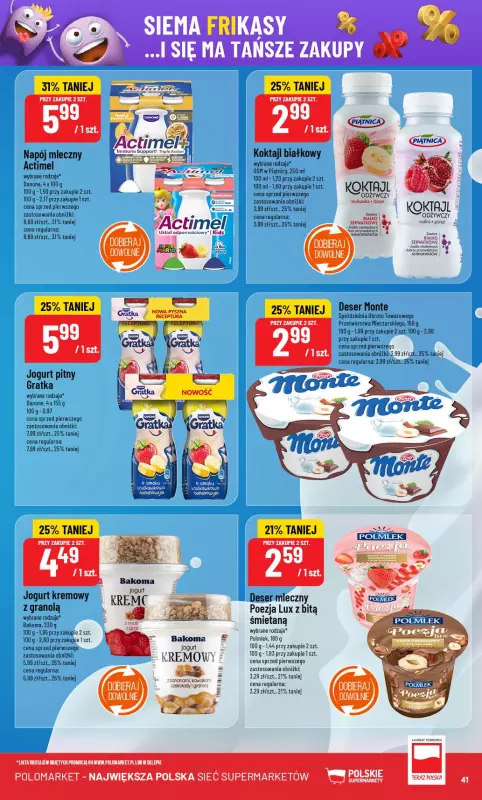 POLOmarket - gazetka promocyjna Gazetka od środy 24.09 do wtorku 30.09 - strona 41
