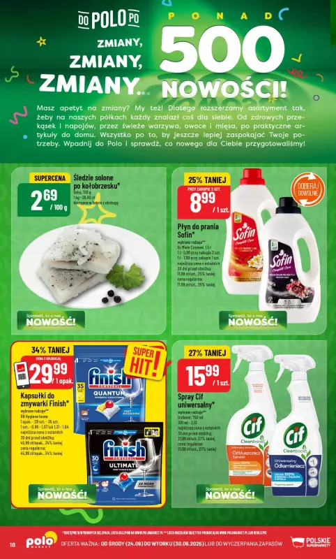 POLOmarket - gazetka promocyjna Gazetka od środy 24.09 do wtorku 30.09 - strona 18