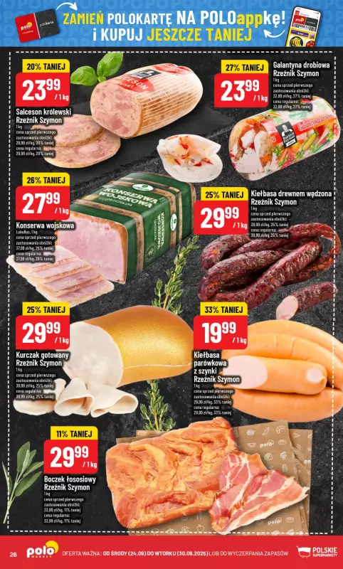POLOmarket - gazetka promocyjna Gazetka od środy 24.09 do wtorku 30.09 - strona 28