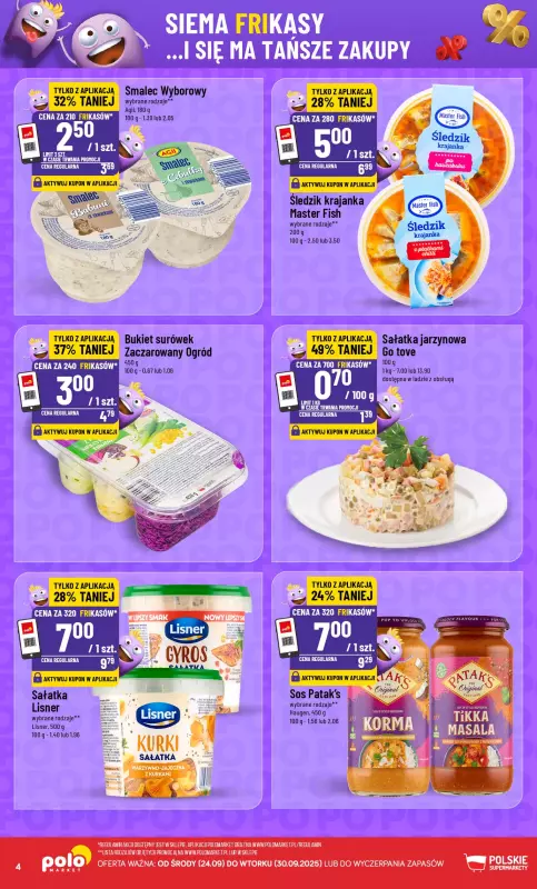 POLOmarket - gazetka promocyjna Frikasowy Katalog od środy 24.09 do wtorku 30.09 - strona 4