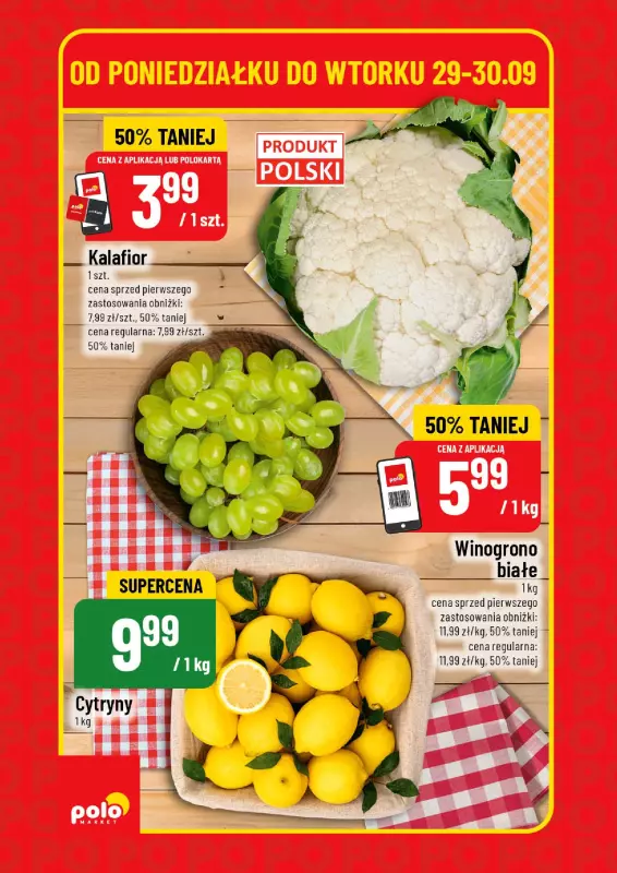 POLOmarket - gazetka promocyjna Super hity na weekend od poniedziałku 29.09 do wtorku 30.09 - strona 2
